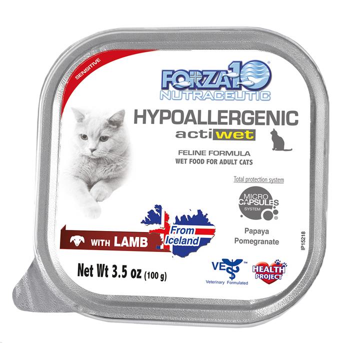 Forza10 Actiwet Cat Hypoallergenic Lamb
