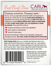 Load image into Gallery viewer, Caru Dog Classic Stew Real Beef 12.5oz
