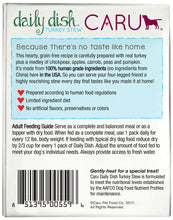 Load image into Gallery viewer, Caru Dog Classic Stew Real Turkey 12.5oz
