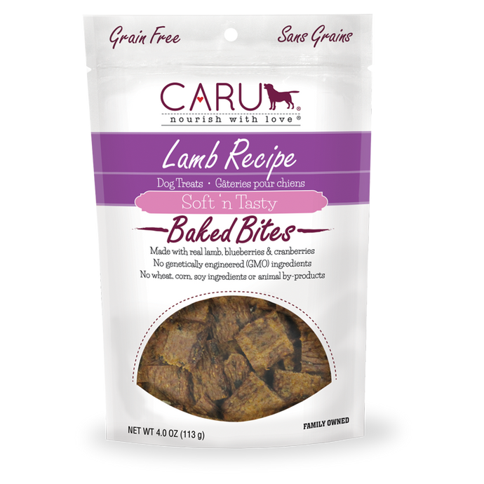 Caru Treats Dog Baked Bites Lamb