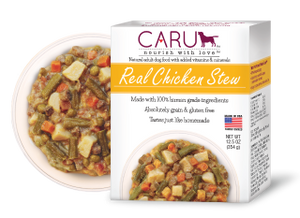 Caru Dog Classic Stew Real Chicken 12.5oz