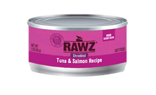 Load image into Gallery viewer, Rawz Cat Cans Shredded Tuna &amp; Salmon
