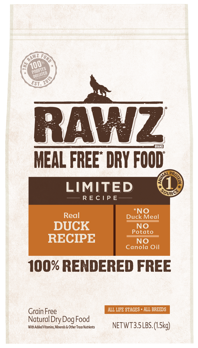 RAWZ Dog Dry LID Duck