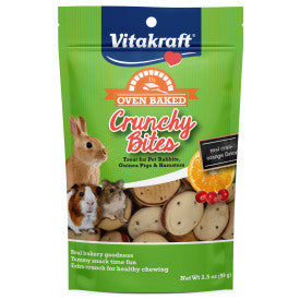 Vitakraft Oven Bites with Cran-Orange for Rabbit, Guinea Pig & Hamsters