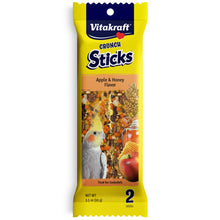 Load image into Gallery viewer, Vitakraft Bird Sticks Apple &amp; Honey for Cockatiels
