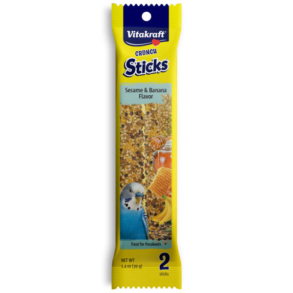 Vitakraft Bird Sticks Sesame & Banana for Parakeet