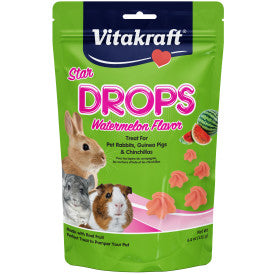 Vitakraft Drops Watermellon Star for Rabbit, Guinea Pig & Chinchilla