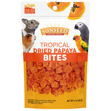 Load image into Gallery viewer, Sunseed Tropical Dried Papaya Bites
