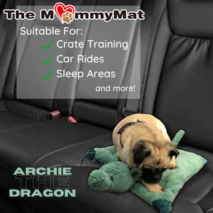 The MommyMat - Archie The Dragon Cat and Dog Calming Mat!