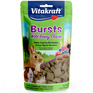 Vitakraft Bursts Wildberry for Rabbit, Guinea Pig & Hamsters
