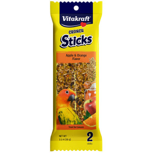 Vitakraft Bird Sticks Apple & Orange for Conures